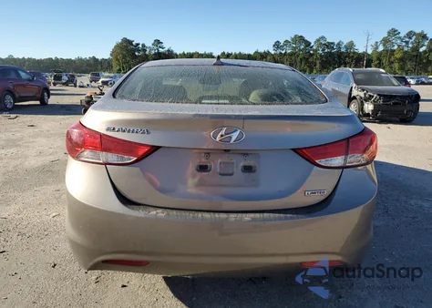 2013 Hyundai Elantra Gls из США, поврежденный, VIN 5NPDH4AE6DH238598